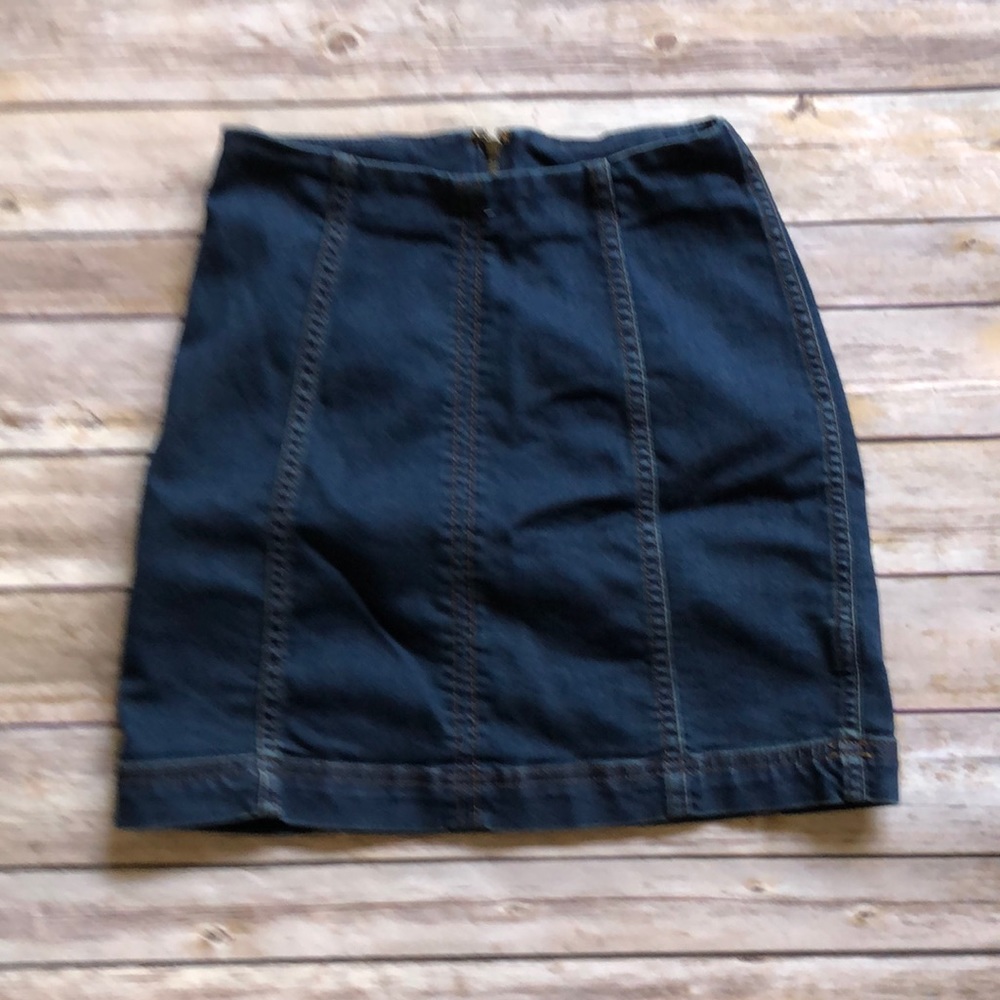 Free People Stretch Modern Femme Mini Skirt Size 0